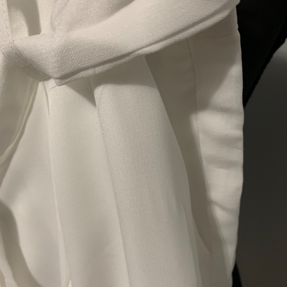 NWT White Wide Leg Pants - Picture 4 of 10
